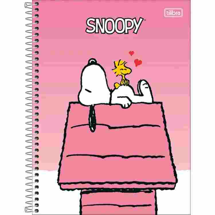 CADERNO 1X1 SNOOPY C.D.